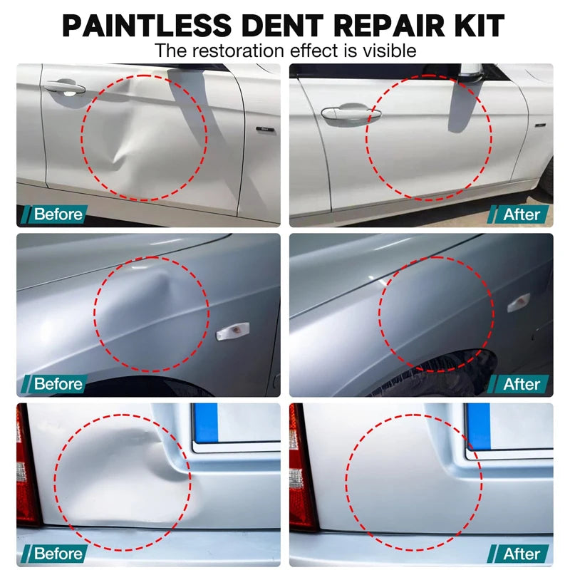 22PCS Car Door Tool Kit Inflatable Air Pump Auto Window Door Open Fixing Gripper Tools Long Reach Kits with Carrying Bag