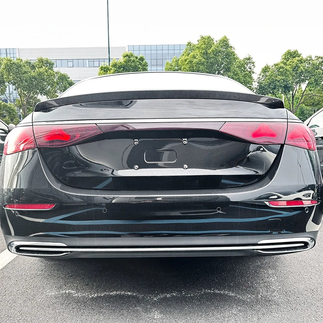 Car Rear Trunk Wing For Mercedes-Benz E Class W214 E260 E300 E53 E63 2024+ For AMG Splitter Spoiler Tail Wing Body Kit Trim