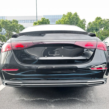 Car Rear Trunk Wing For Mercedes-Benz E Class W214 E260 E300 E53 E63 2024+ For AMG Splitter Spoiler Tail Wing Body Kit Trim