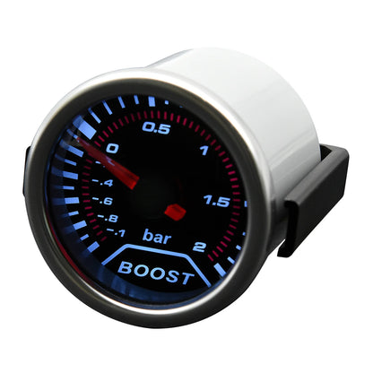 AD 52mm Water Temperature Gauge + 10mm Sensor  Boost Gauge Bar Psi Vacuum Oil Temp Press Voltmeter Tachometer RPM Car Gauge Pods