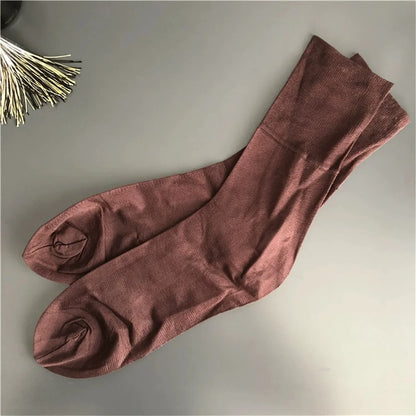 Business Man Socks Hot Dressing Outfit Business Style Rich Man  Fine Dress Socks Short Socks Daily