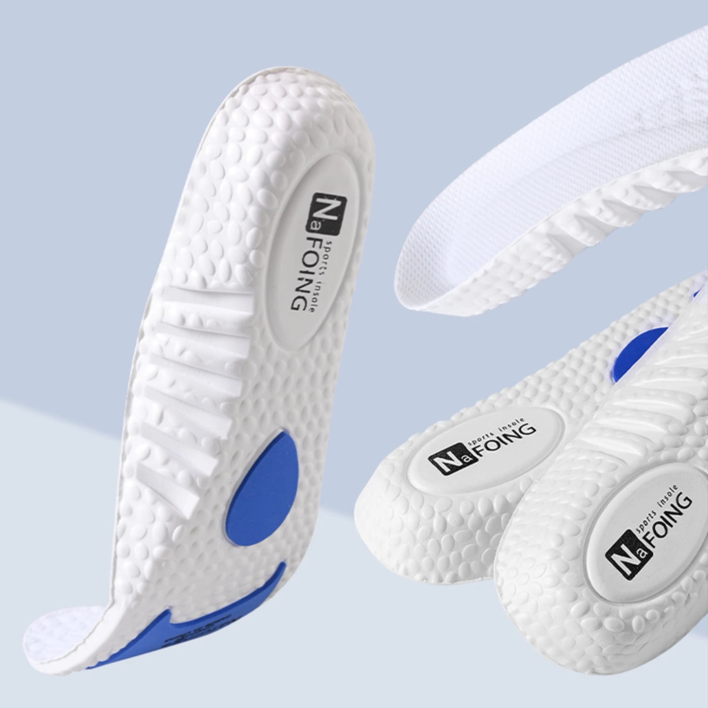 1/4/8Pairs Sports Insole Orthotic Arch Support Flatfoot Running Insoles for Shoes Sole Orthopedic Insoles For Feet Ease Pressure