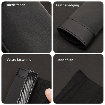 2Pcs Car Seat Belt Cover Shoulder Protector Auto Accessories For Mitsubishi Eclipse Lancer Outlander Pajero Ralliart Star Mirage