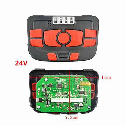 Multi-functional children ride-on electric vehicle controller 12V, JR1844N central controller for baby car