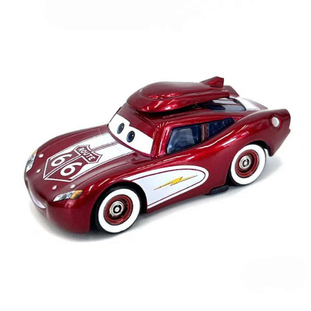 #NEW 53PCS Full-set Pixar Cars Lightning McQueen Fillmore 4-9CM 1：55 Metal Model Racing Car Toy Children's Birthday NEWYEAR Gift
