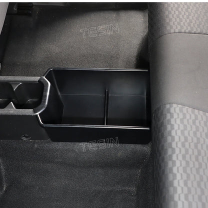 TESIN Car Rear Center Storage Box Organizer for Suzuki Jimny JB74 2/4 Door 2019 2020 2021 2022 2023 2024 Up Interior Accessories