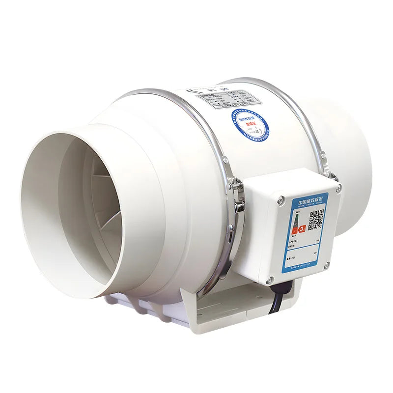 Exhaust Fan Home Mute Inline Duct Fan Bathroom Exhaust Fan Ventilation Equipment Kitchen Bathroom Wall Mounted Air Purifying Ve