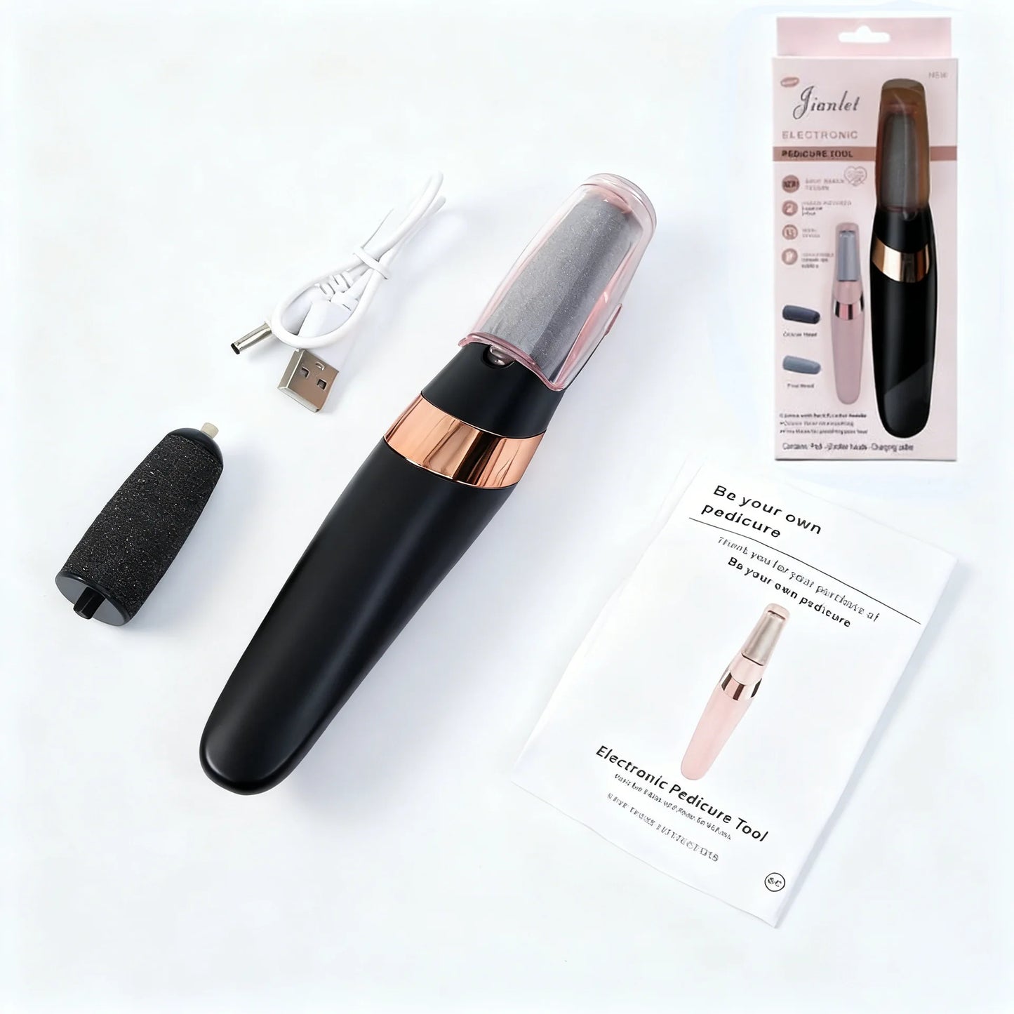 Electric Foot Heel Callus Remover Feet Dead Skin Removal Skin Care Tool Portable Pedicure Rasp  Electric foot grinder