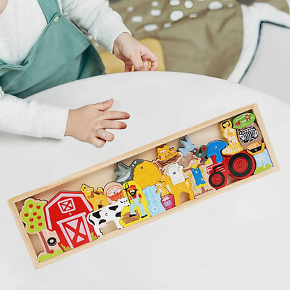 Fine Motor Skills Balance Game, Wood Stacking Block logical Hands on Skills