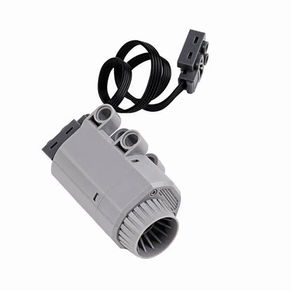 New MOC Simulated Spray Motor Smoke Electric Exhaust Parts Building Blocks Car PF Model Technical Parts Power Functions Motor