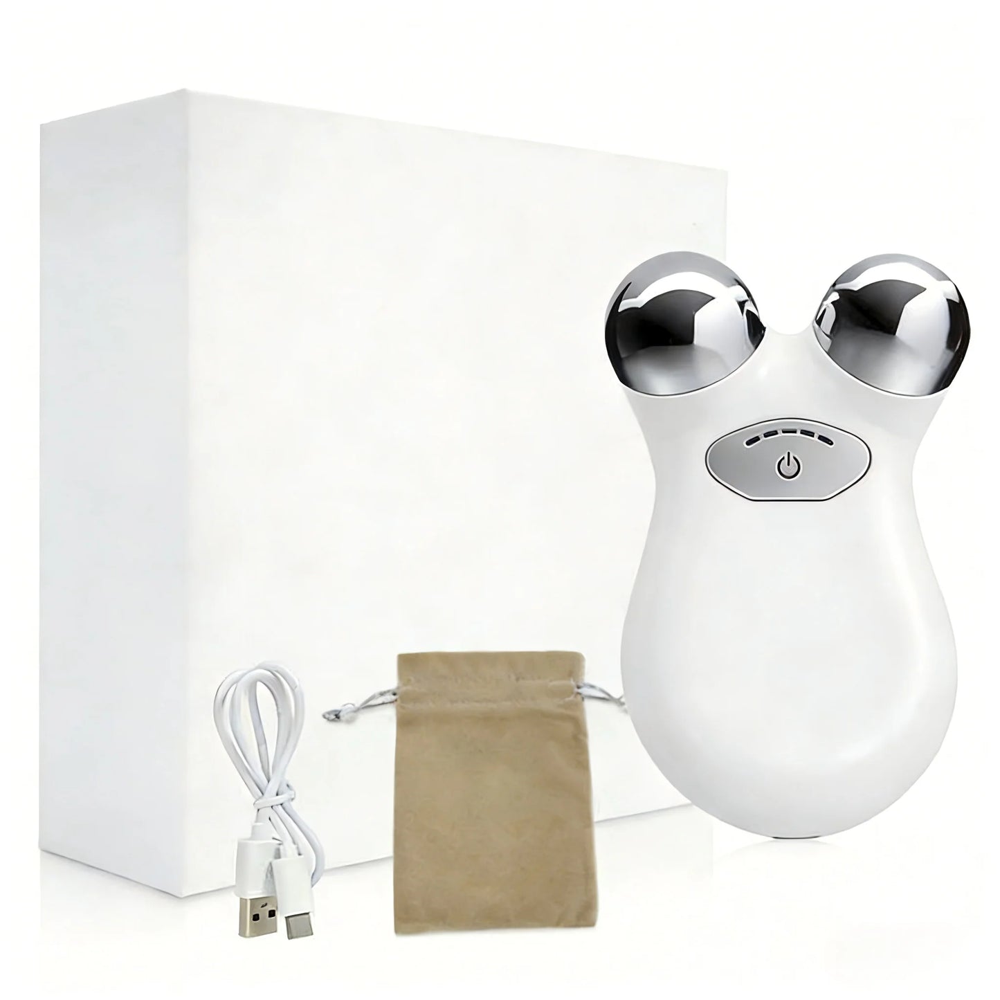 5 in 1 Microcurrent Facial Massager EMS Face Roller Device Skin Care Tool Skin Tightening Machine for Facial Skin Rejuvenation