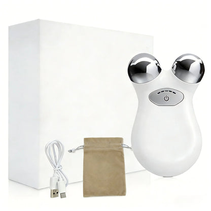 5 in 1 Microcurrent Facial Massager EMS Face Roller Device Skin Care Tool Skin Tightening Machine for Facial Skin Rejuvenation