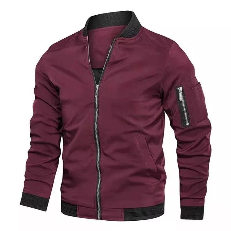 Men's Bomber Zipper Jacket Male Casual Streetwear Hip Hop Slim Fit Pilot Baseball Coats Men Clothing 5XL 6XL