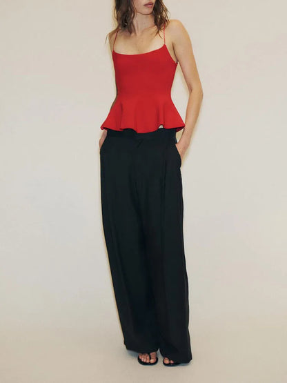 New 2025 Summer Women's Faion Elastic ort Skirt Sle Bot irt Versatile Sli Personali  476440 60