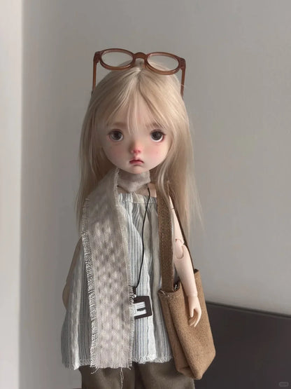 New bjd doll 1/6 four leaf clover cute girl elder sister high-quality resin toys dolls in offers articulated dolls free shipping