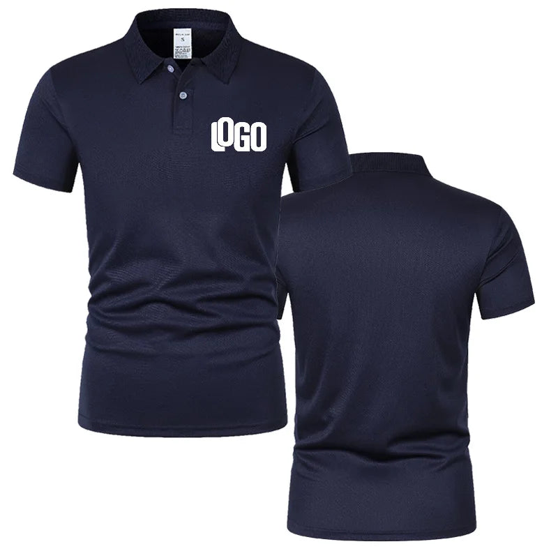 Customized T-Shirts with Printed Front and Back, Professional T-Shirts with Your Own Logo, Text Photos, Personalized Men's Premi
