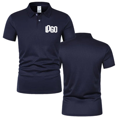 Customized T-Shirts with Printed Front and Back, Professional T-Shirts with Your Own Logo, Text Photos, Personalized Men's Premi