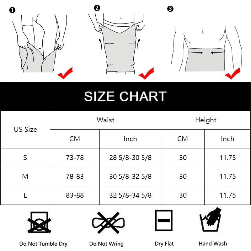 Men's Waist Control Belt Shaping Band Firm Tummy Control Shapewear Compression Waist Cincher Belly Fat Slimming Body Shaper