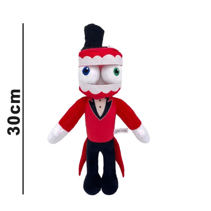 New The Amazing Digital Circus Pomni Jax Plush Toy Anime Cute Theater Rabbit Doll StuffedCartoon Clown Christmas Kids Gifts