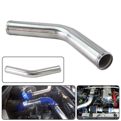51/63/76mm 2/2.5/3 Inch Car Turbo Air Vent Pipe  0 45 90 180 Degree LS Type Aluminium Tube Universal Racing Cold Air Intake Pipe