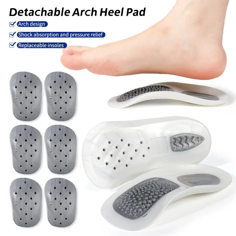 Orthotic Arch Support Insoles X/O Leg Correction Shoe Pads Knock Knees Bow Legs Foot Care Inserts Men Women