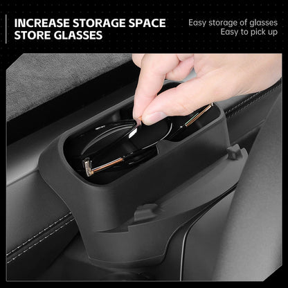 For Tesla Model Y Juniper 2025 2026 Car Instrument Panel Tray Storage Tray Steering Wheel Glasses Storage Rack Car Accessories