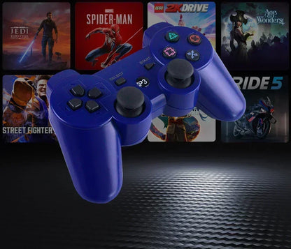 Bluetooth PS3 wireless gamepad gamepad vibration neutral wireless environmental protection ABS material snowflake button Perfect