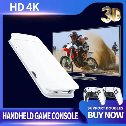 M15 4K game console home mini video game 64G retro console 128G player HD video game stick 2.4G dual wireless control PS1 gift