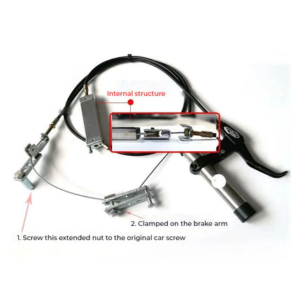 Car Auxiliary Brake Device Universal Car Learner Co Pilot Brakes Safety Equipment Manual Transmission Automatic Transmission