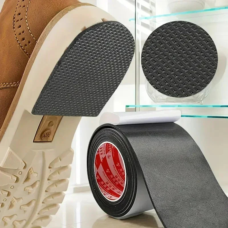 Shoe Sole Anti Slip Stickers Cuttable High Heels Anti Damage Patch Shoes Wear Resistant Self Adhesive Stickers Protective Paster