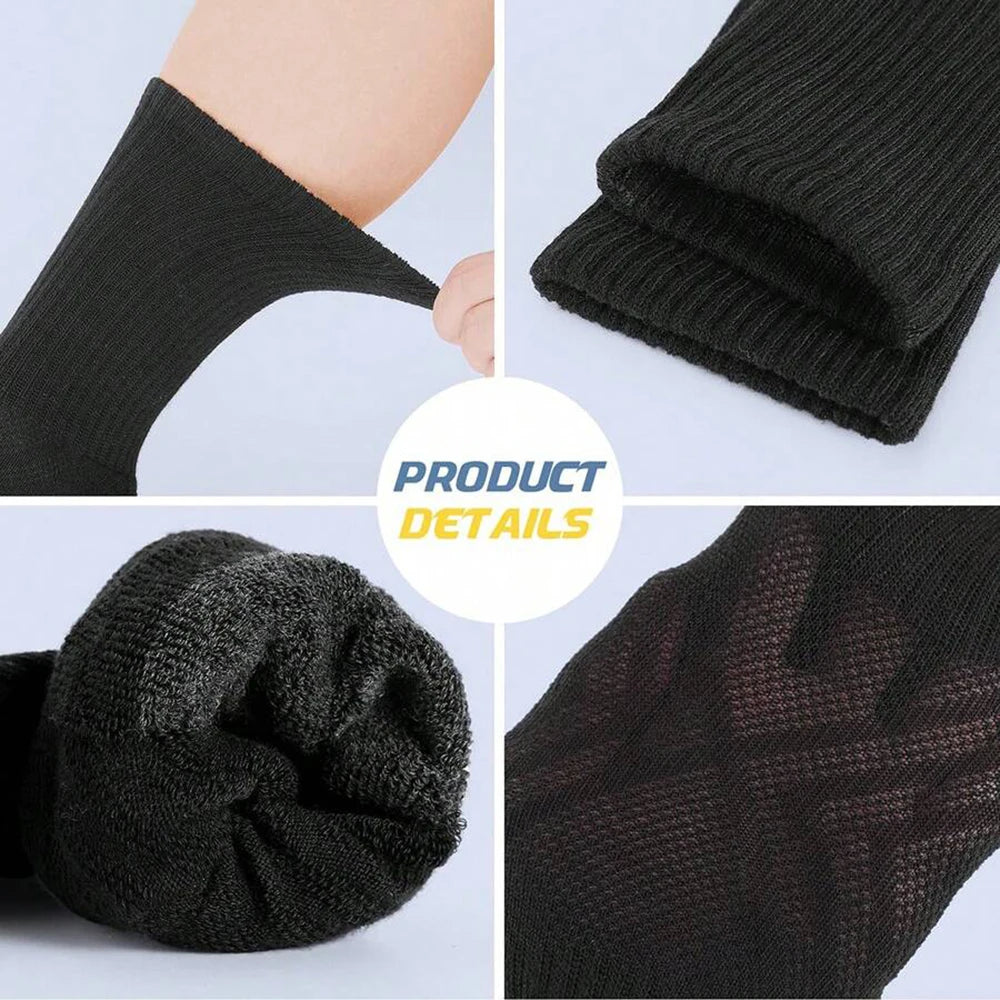10/20/30 Pairs Men Outdoor Sports Socks Anti Odor Sweat Absorbing Breathable Comfortable Basketball Cycling Running Casual Socks