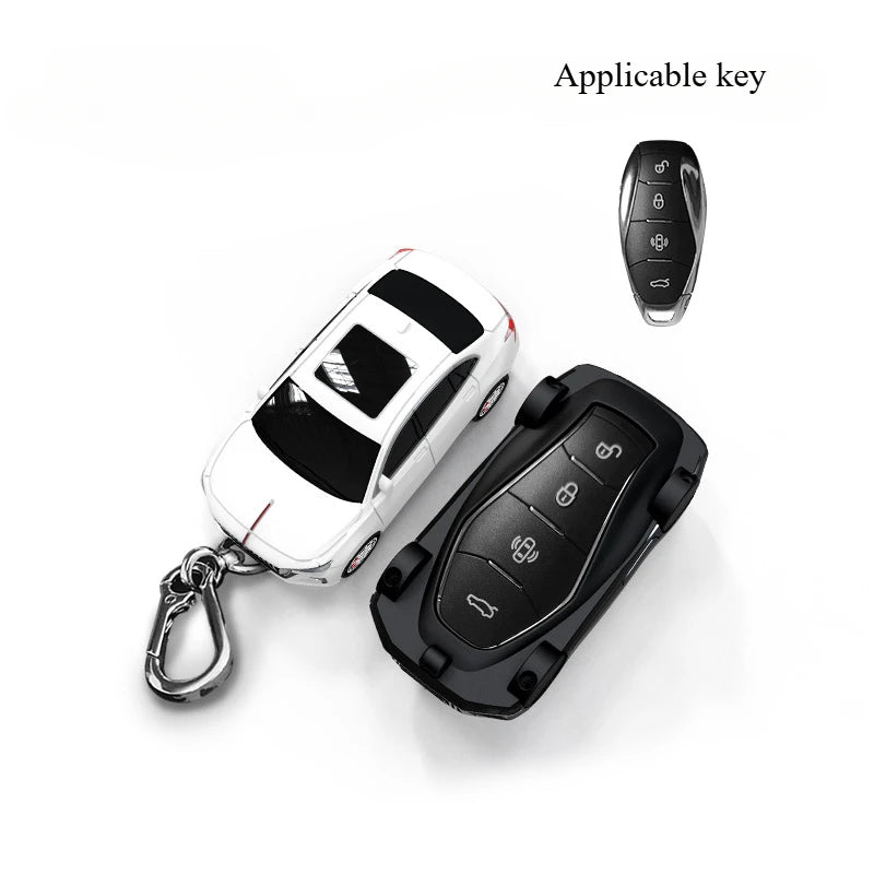 For Hongqi H5 key cover creative decorative buckle modification accessories ousado car model shell protection package key chain