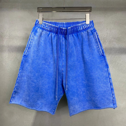 Shorts Summer New 420g Batik Men's Shorts American Street Trendy Brand Retro Men's and Women's Medium Pants