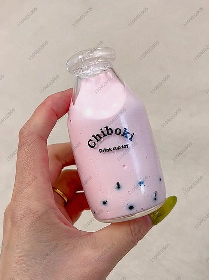 Marble Soda Bottle Fidget Toy Bottle Stress Ball Squishy Toy ASMR Sensory ADHD Autism Anti Stress Relief for Kids & Adult Gifts