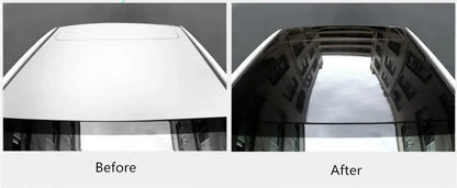 Glossy Black Car Roof Wrap Vinyl 1.35M x 2M/3M Bubble-Free Self Adhesive Car Top Film for Skylight Style Protection Styling