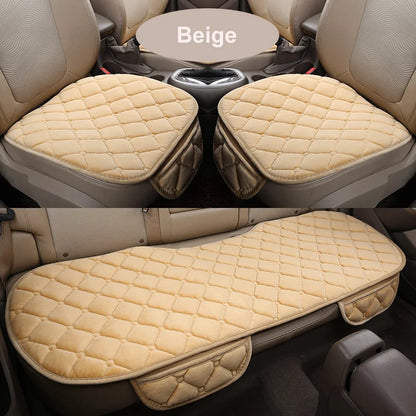 Car Front Rear Seat Cover Car Seat Covers Set Choose Car Seat Cushion Plush Seat Pad Protector Car Accessories Cars Interior