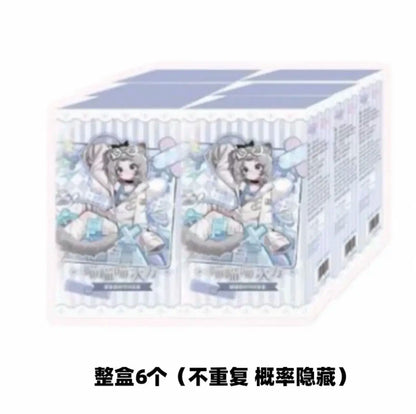 Miaomiaomiao Cifang Bjd Doll One Eighth Scale Articulated Cat Girl Blind Box Cute Trendy Ornament Moonlight Fairy Tale Gift Toy