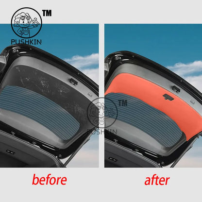 For BYD Sealion 8 ATTO 8 Tang L EV DMI DMP 2025 2026 Trunk Tailgate Anti-Scratch Protective Pad Sticker Modification Accessories