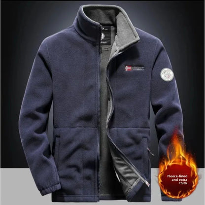 New Men's Autumn Winter Outdoor Casual Fleece Warm Patagonia Jacket Comfortable Fashionable Windproof Breathable and Trendy Top