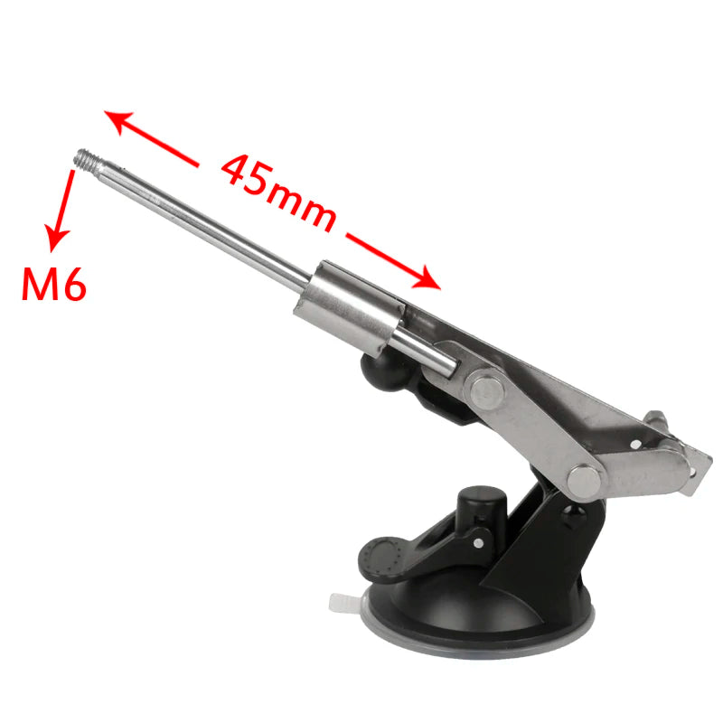 45mm Stroke Linear Actuator, Electric Drill Reciprocating Mechanism, 3XLR Connector Flexible Shaft Extension Rod for DIY Project