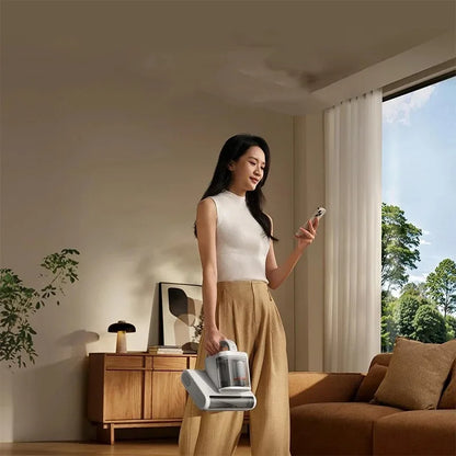 New MIJIA Mite Remover 3 Pro Wireless Dust Mite Vacuum Cleaner UV Sterilization Disinfection Dust 17kPa Handheld For Home Bed