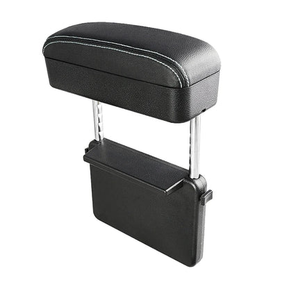 Car Armrest Box Adjustable Elbow Support Seat Gap Organizer Cushion Fit Cars SUV Truck Ergonomic Comfort Drive
