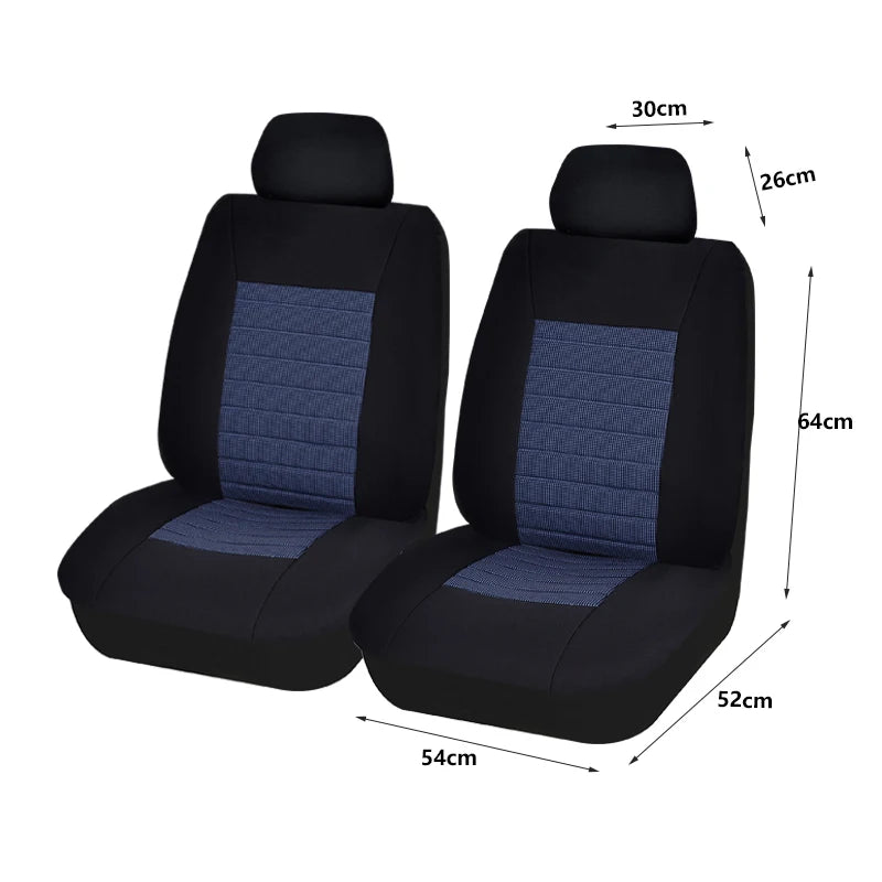 AUTOKING Car Seat Covers Airbag Compatible 2022 NEW Design Universal Size Fit For Most Van Minibus Separated Jacquard Car Seat