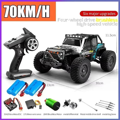SCY 16101PRO, 16102PRO, 16103PRO 4WD 1:16RC Brushless High-speed Remote Control Car, 70 Kilometers Per Hour, Toy Racing Car Gift