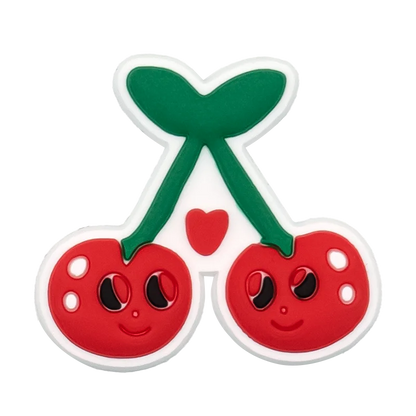 1/25PCS Red Romance & Glam Theme Shoe Charms Set DIY Decorative Pins Lips Heart Lipstick Clogs Accessories for Women Men Gifts