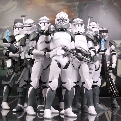 New Body(JOV3.0) Star Wars Commander Doom's Unit Clone Command ARC Trooper 104th Wolfpack Kamino 6" Action Figure