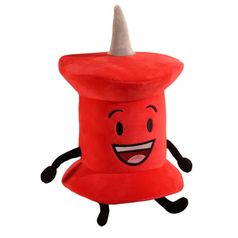 BFDI Battle For Dream Island Plush Toy Anime Peripherals Soft Doll Collection Room Decoration Toy Kid Birthday Gifts 2025 New