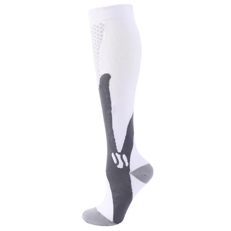 1 Pair S-XXL Large Size Compression Socks Doctor Nurse Golfs Tube Fit Medical Edema Diabetes Varicose Veins Soccer Men Stockings