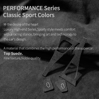 Top Suede For Tesla Model 3 Model Y (2019-2024) Door Switch Button Trim Cover Protection Decoration Car Interior Accessories