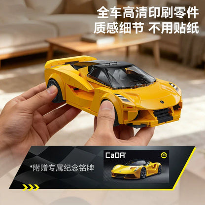 NEW 1:24 Cada MOC Evija Building Blocks Electric Vehicle Model Bricks Kit Toys for Kids Adults Gifts C55044
